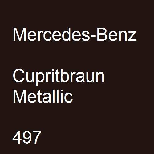 Mercedes-Benz, Cupritbraun Metallic, 497.